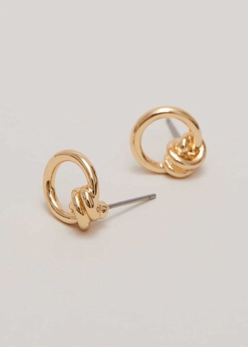 Phase Eight Knot Stud Jewellery Gold Australia | CL9432156